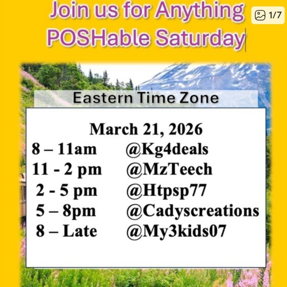 Guest Host Anything Poshable Train Live Show Flyer - Picture 2 of 7